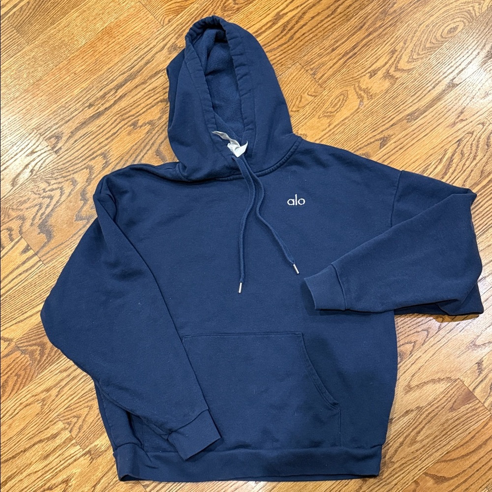 ALO Yoga Women's Deep Blue Hoodie